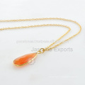 Vente en gros de bijoux faits à la main Fanta Chalcedony Designer Gemstone Silver